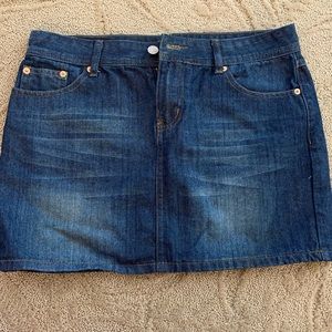Jean skirt